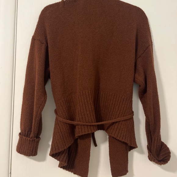 Soft Cardigan with Front Tie - Picture 2 of 2